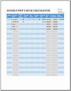 Image result for Hourly Calculator Paycheck