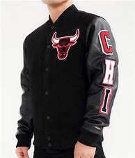 Image result for Bulls Pro Standard Logo Varsity Jacket