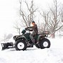 Image result for ATV with Snow Plow