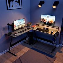 Image result for Long Gaming Desk