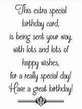Image result for Birthday Card Sayings