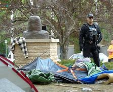 Police dismantle pro-Palestinian encampment at MIT 的图像结果