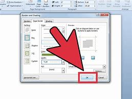 Image result for How to Add a Border to Text in Word