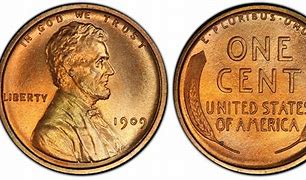 Image result for One Cent Wheat Penny 1909