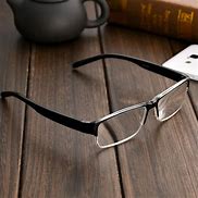 Image result for Rimless Half Frame Reading Glasses