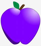 Image result for Purple Apple Clip Art