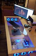 Image result for Custom Made PC Desk
