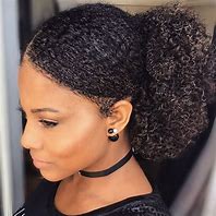 Image result for Short Curly Hairstyles 4C