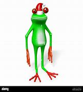 Image result for Frog Santa Hat