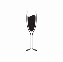 Image result for Champagne Glass Icon