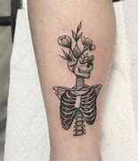 Image result for Female Skeleton Tattoo