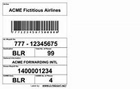 Image result for Air Cargo Label