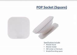 Image result for Phone Pop Socket Sqaure