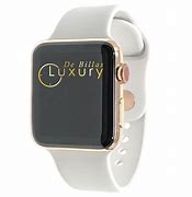 Image result for Apple Watch White Band Rose Gold