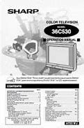 Image result for Sharp TV Manuals