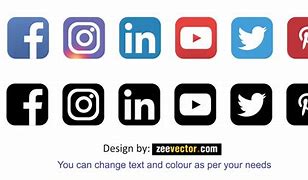 Image result for Transparent Social Media Icons Vector