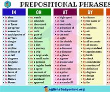 Image result for Preposition Clause