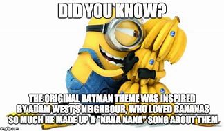 Image result for Bat Banana Meme