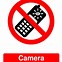 Image result for No Pictures or Video Signs
