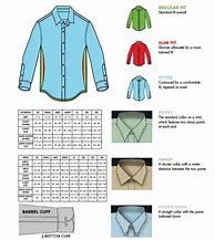 Image result for Izod Shirt Size Chart