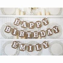 Image result for Vintage Happy Birthday Banner