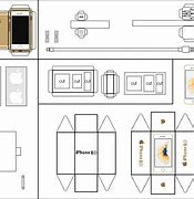 Image result for Papercraft iPhone 11 Gold