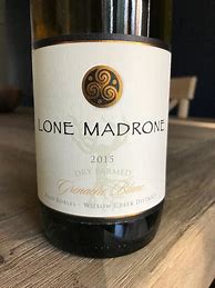 Image result for Lone Madrone Picpoul Blanc Glenrose