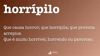 Image result for horripilamte