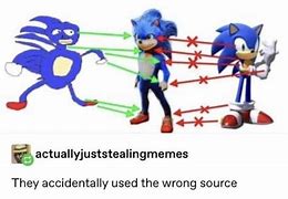 Image result for Cursed Images Meme Sonic