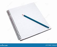 Image result for Blank Notebook and Pencil