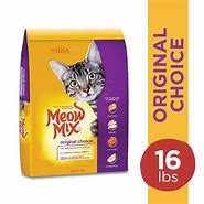 Image result for MEOW Mix Dry Cat Food Original