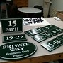 Image result for Parking Lot Numbered Signs
