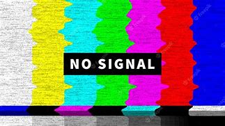 Image result for TV No Signal Cartoon