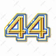 Image result for Vector Number 44 with Queen Crown