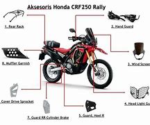 Image result for Honda CRF 250 Rally Accessories