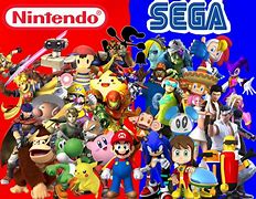 Image result for Rivals Nintendo and Sega