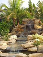 Image result for Modern Garden with Infinity Waterfall