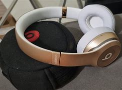 Image result for Beats Solo 3 Gold Careyinf Case