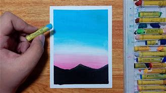 Image result for Oil Pastel Step by Step