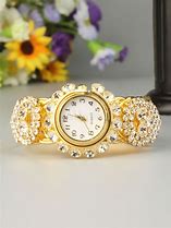 Image result for Gold Bracelet Watches for Women