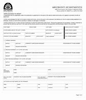 Image result for Apartment Rental Application Form