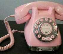 Image result for Old Pink Phone