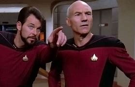 Image result for Wharf and Riker Meme