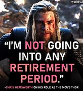 Image result for Marvel Retirement Meme