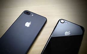 Image result for iPhone 7 Plus Jet Black vs Matte Black