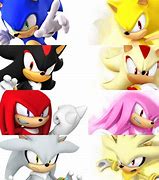 Image result for Sonic Shadow Silver Knuckles and Amy