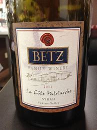 Image result for Betz Family Syrah Cote Patriarche