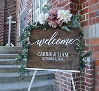Image result for Wedding Entrance Sign