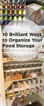 Image result for How to Organize Food Storage Bags