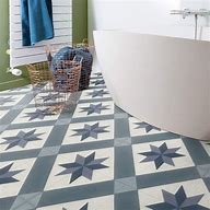 Image result for Patterned Vinyl Tile Flooring